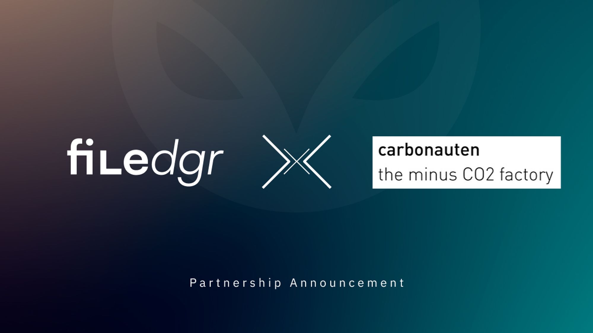 Partnership Announcement – Carbonauten